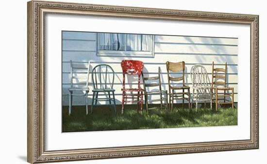 Chair Collection-Cecile Baird-Framed Art Print