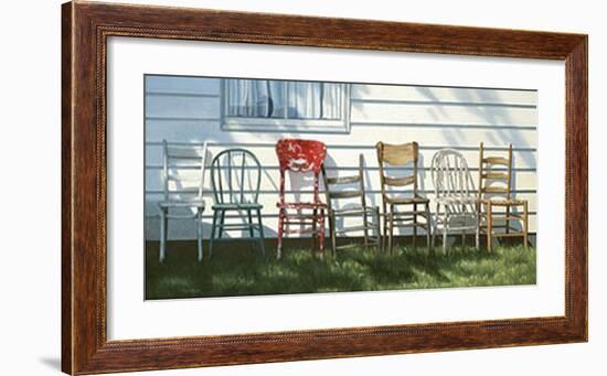 Chair Collection-Cecile Baird-Framed Art Print