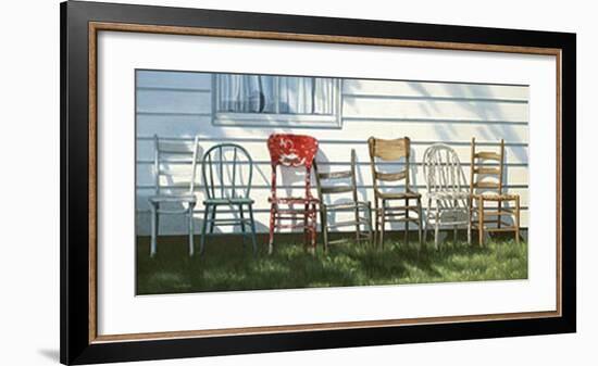 Chair Collection-Cecile Baird-Framed Art Print