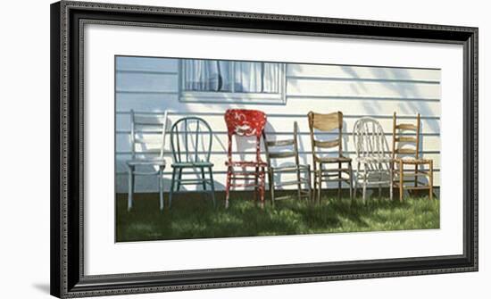 Chair Collection-Cecile Baird-Framed Art Print