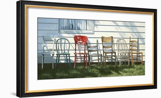 Chair Collection-Cecile Baird-Framed Art Print