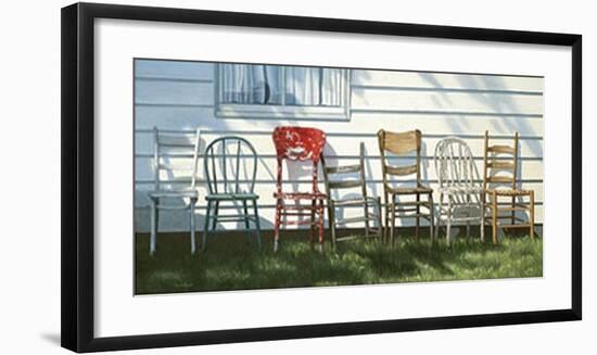 Chair Collection-Cecile Baird-Framed Art Print