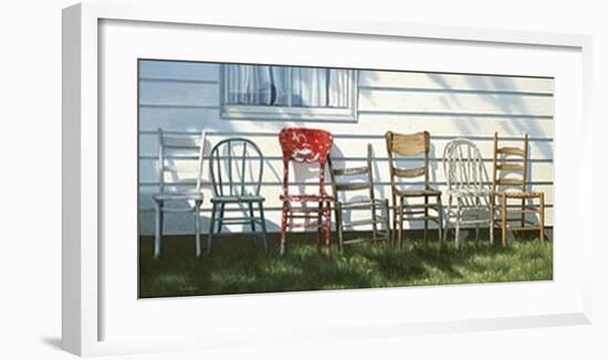 Chair Collection-Cecile Baird-Framed Art Print