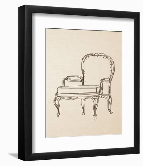 Chair Design I-Irena Orlov-Framed Art Print
