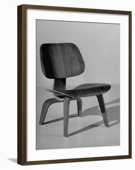 Chair Designed by Charles Eames Made of Plywood-Peter Stackpole-Framed Photographic Print