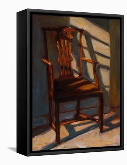 Chair in the Sun-Pam Ingalls-Framed Premier Image Canvas