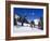 Chair Lift Carries Skiers at Alta, Alta Ski Resort, Salt Lake City, Utah, USA-Kober Christian-Framed Photographic Print