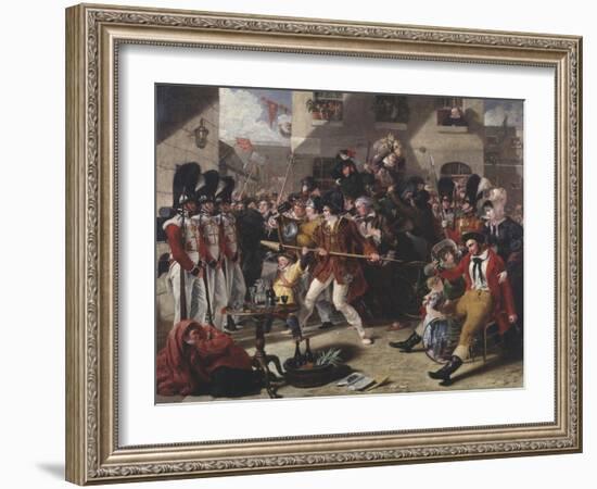 Chairing the Member-Benjamin Robert Haydon-Framed Giclee Print