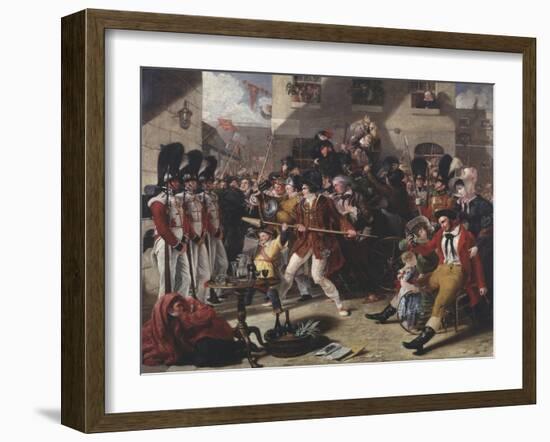 Chairing the Member-Benjamin Robert Haydon-Framed Giclee Print