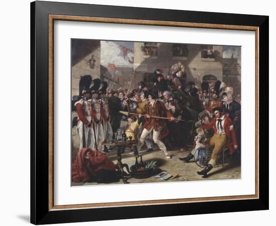 Chairing the Member-Benjamin Robert Haydon-Framed Giclee Print