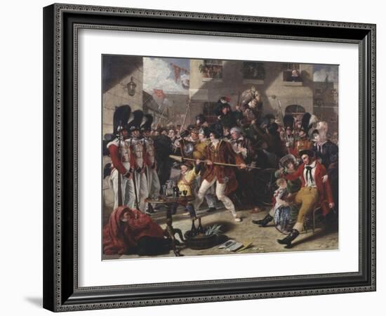 Chairing the Member-Benjamin Robert Haydon-Framed Giclee Print