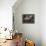 Chairs and Tables in a Restaurant at Dawn, Cafe Du Trocadero, Paris, Ile-De-France, France-null-Framed Premier Image Canvas displayed on a wall