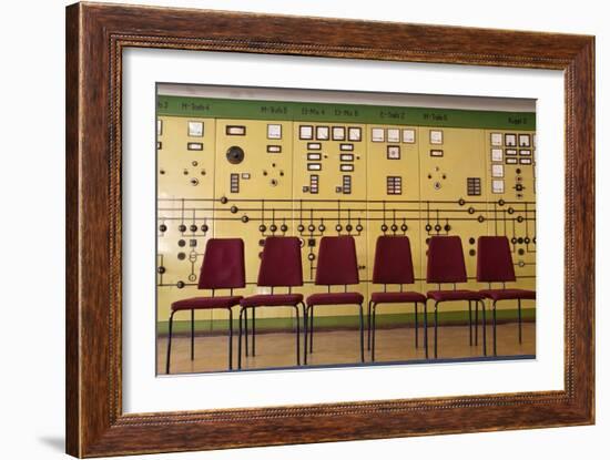 Chairs in a Power Station-Nathan Wright-Framed Photographic Print