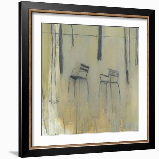 Chairs, Jardin des Tuileries, 2015-Michael G. Clark-Framed Giclee Print