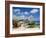 Chairs Overlooking the Caribbean Sea, Tulum, Quintana Roo, Mexico-Julie Eggers-Framed Photographic Print