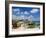 Chairs Overlooking the Caribbean Sea, Tulum, Quintana Roo, Mexico-Julie Eggers-Framed Photographic Print