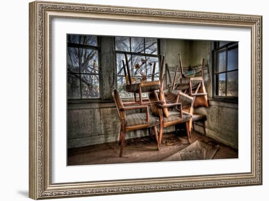 Chairs-Stephen Arens-Framed Photographic Print