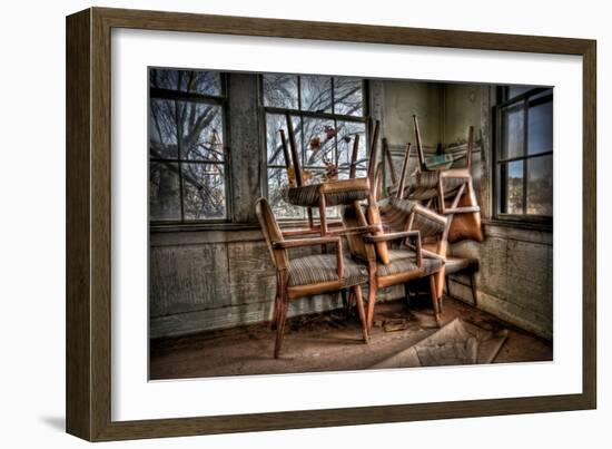 Chairs-Stephen Arens-Framed Photographic Print