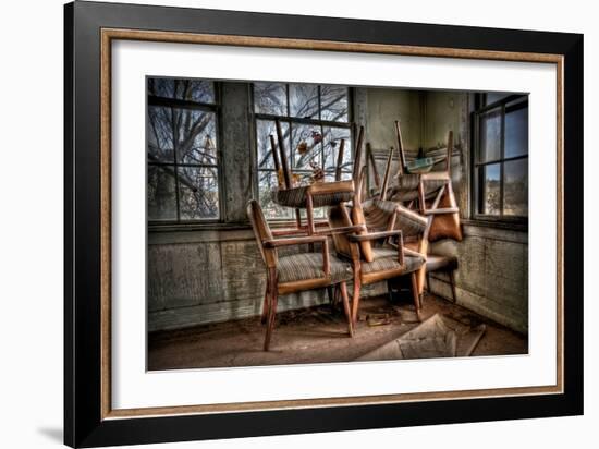 Chairs-Stephen Arens-Framed Photographic Print