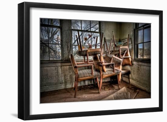 Chairs-Stephen Arens-Framed Photographic Print