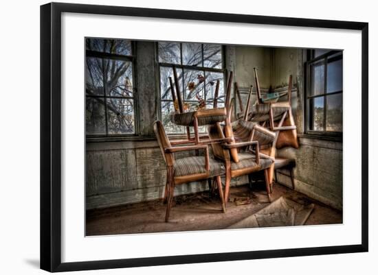 Chairs-Stephen Arens-Framed Photographic Print