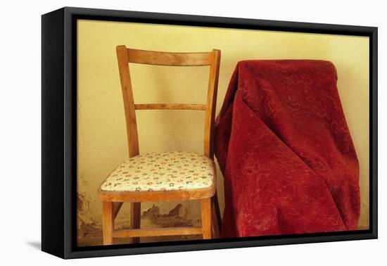 Chairs-Den Reader-Framed Premier Image Canvas