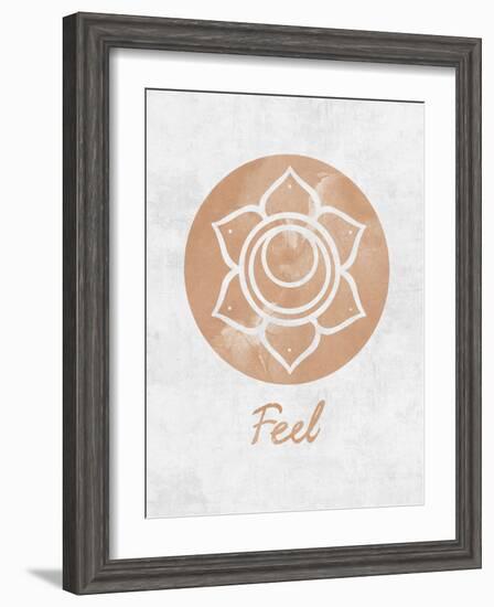 Chakra - Feel-null-Framed Giclee Print