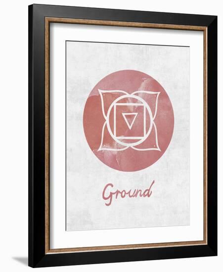 Chakra - Ground-null-Framed Giclee Print