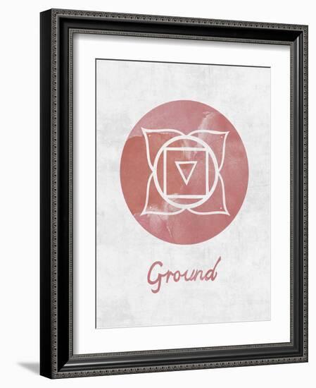 Chakra - Ground-null-Framed Giclee Print