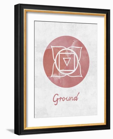 Chakra - Ground-null-Framed Giclee Print