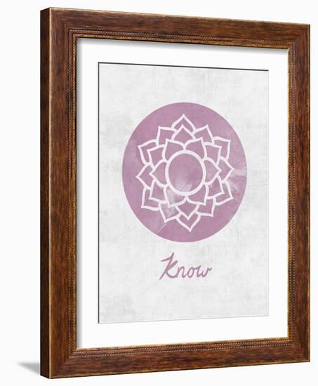 Chakra - Know-null-Framed Giclee Print