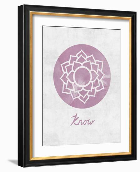 Chakra - Know-null-Framed Giclee Print