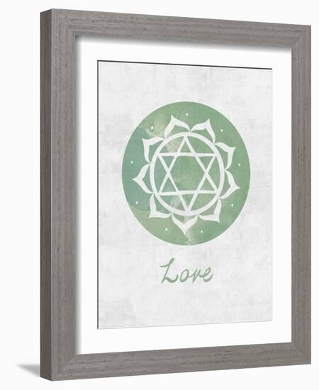 Chakra - Love-null-Framed Giclee Print