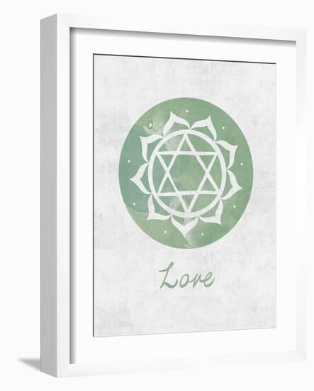 Chakra - Love-null-Framed Giclee Print