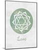 Chakra - Love-null-Mounted Giclee Print