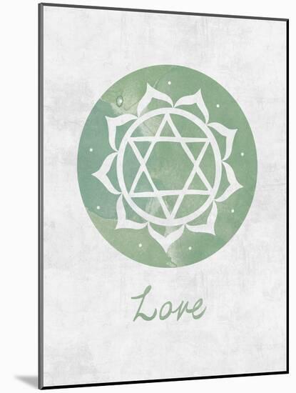 Chakra - Love-null-Mounted Giclee Print