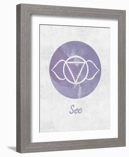 Chakra - See-null-Framed Giclee Print