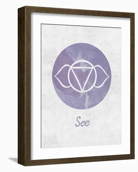 Chakra - See-null-Framed Giclee Print