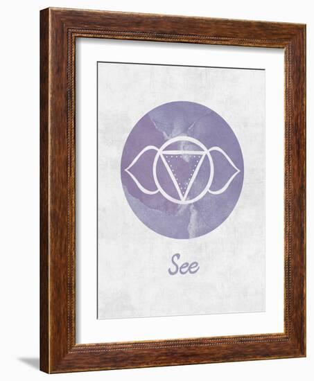 Chakra - See-null-Framed Giclee Print