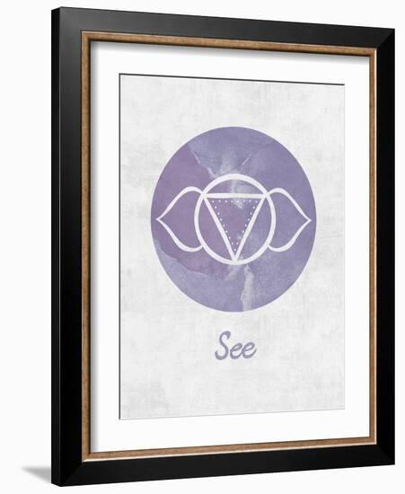 Chakra - See-null-Framed Giclee Print