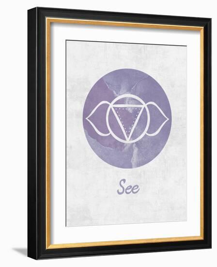 Chakra - See-null-Framed Giclee Print