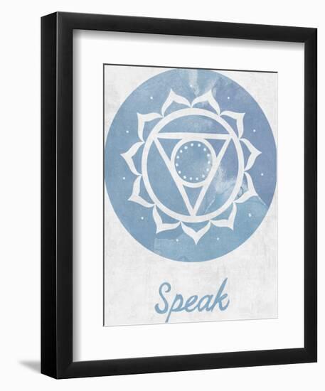 Chakra - Speak-Sasha Blake-Framed Giclee Print