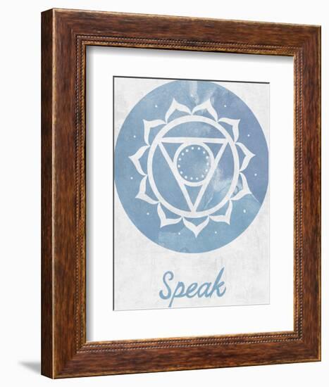 Chakra - Speak-Sasha Blake-Framed Giclee Print