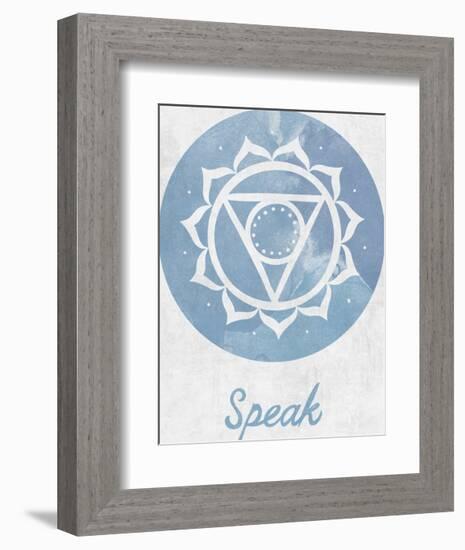 Chakra - Speak-Sasha Blake-Framed Giclee Print