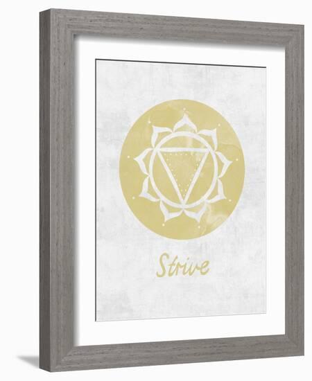 Chakra - Strive-null-Framed Giclee Print