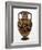 Chalcidian black-figure neck amphora with Odysseus killing a Thracian, c.540 BC-Greek-Framed Giclee Print