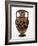 Chalcidian black-figure neck amphora with Odysseus killing a Thracian, c.540 BC-Greek-Framed Giclee Print