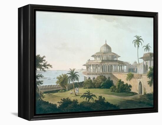 Chalees Satoon, Fort of Allahabad, River Jumna, c.1795-Thomas & William Daniell-Framed Premier Image Canvas