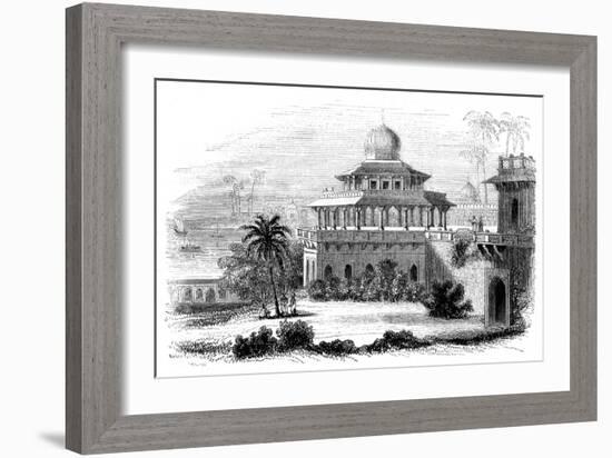 Chalees Satoon, or the Pavilion of the Forty Pillars, 1847-Giles-Framed Giclee Print