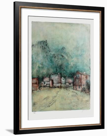 Chalet D'Alpage-Bernard Gantner-Framed Limited Edition